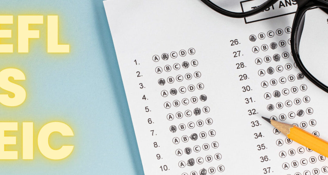 TOEFL iBTとTOEICの違い